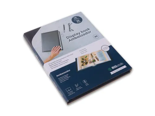 Showmap Rillstab Ambassadeur A4 RI98014 1 Kanaals 10 Tassen Zwart