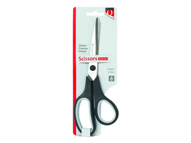 Schaar Quantore 210mm soft grip zwart