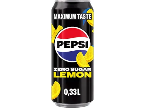 Zero Sugar Lemon frisdrank blik van 33 cl 12 stuks