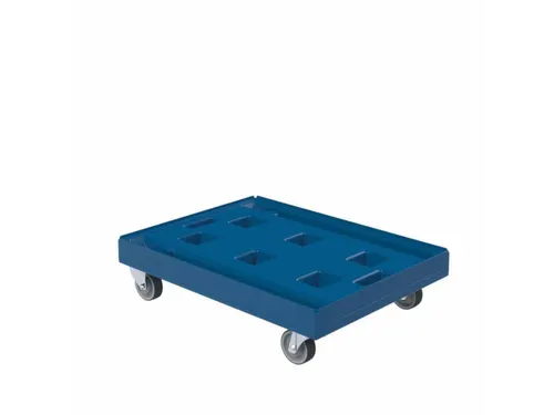 dolly,draagverm. 300kg,laadvl. LxB 814x612mm,platform doorbroken