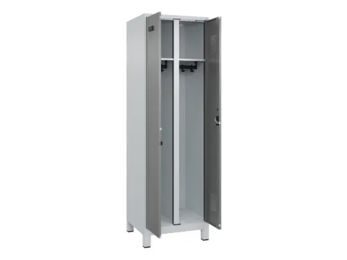 locker voor scheiding van kleding,HxBxD 1950x600x500mm,2vak