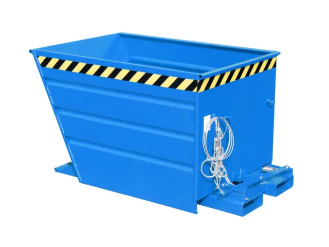 kiepbak,HxLxB 730x1370x800mm,0,55m³,draagverm. 750kg,RAL 5012