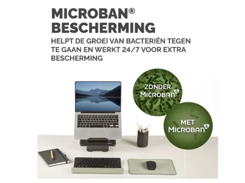 Polssteun Fellowes Breyta compact saliegroen 6x32cm