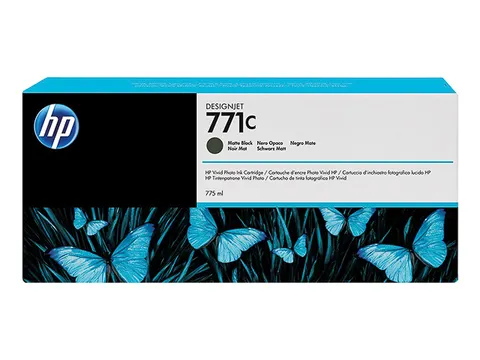 B6Y07A HP 771C DNJ ink matte black 775ml