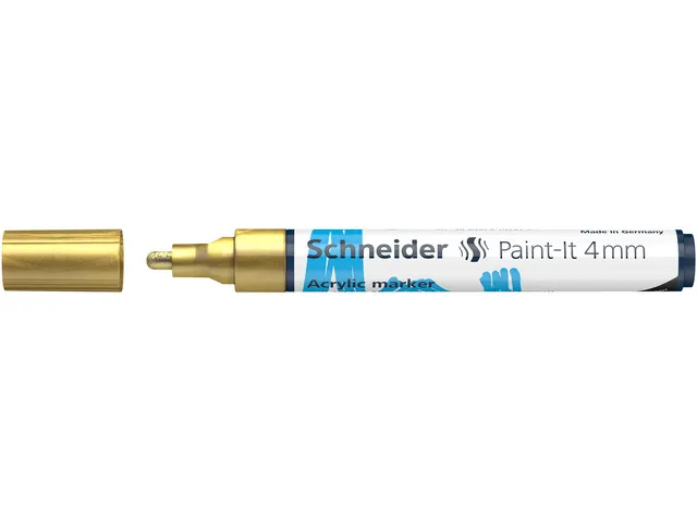 Acrylmarker Schneider Paint-It 320 4mm goud