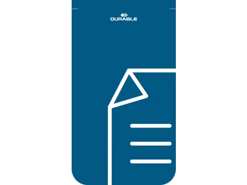 DURASORT Afvalbak sorteerunit 55L voor papier Grijs Blauw