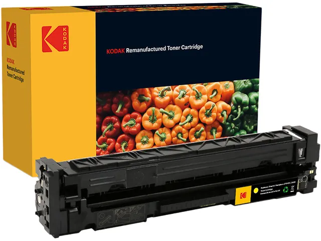 185H154239 Kodak Hp Cf542X Clj Pro Cartridge geel rebuilt 2500pagina's