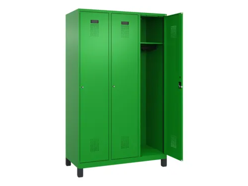 locker,HxBxD 1950x1200x500mm,3vak,vak B 400mm,cil.-slot,voeten
