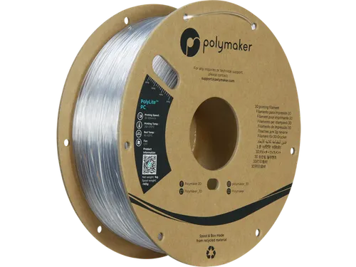 PolyLite PC 1,75mm Transparant 3kg 3D Filament