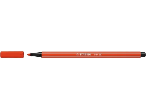 Viltstift STABILO Pen 68/40 medium lichtrood