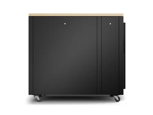 APC NetShelter CX AR4017IA - 17U, Geluiddempend en geventileerd 19 inc