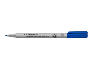 Viltstift Staedtler OHP Lumocolor 315 non permanent M 1.0mm Blauw - 2