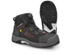 Jalas 1718 Zenit Easyroll S3 veiligheidsschoenen SRC zwart/rood 42