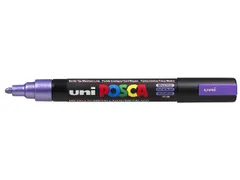 Verfstift Posca PC5M Medium Punt 1,8-2,5mm metallic paars