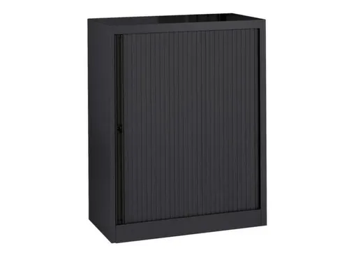 jaloeziedeurkast,HxBxD 1030x800x430mm,2,5 OH,romp zwart,front zwart