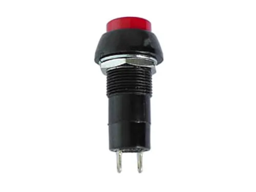 R18-25A Drukschakelaar Off-On Zwart 1A/125V