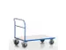 chariot avec barre de poussée force 500kg plateau Lxl 1200x800mm