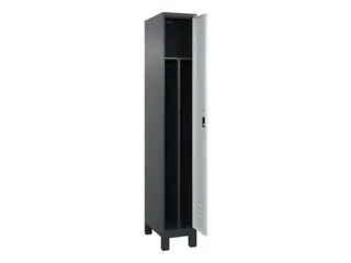 locker voor scheiding van kleding,HxBxD 1950x300x500mm,1vak - 2