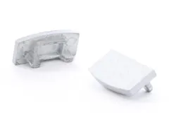 Aluminium Afsluitdop Voor Aluminiumprofiel Voor Ledstrip Slimline 7mm