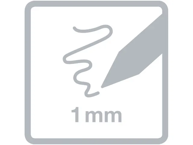 Viltstiften Eberhard Faber kartonetui 8 stuks