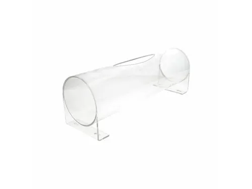 3378 Wandhouder Acryl Schorten Op Rol, Transparant 515x150x150mm