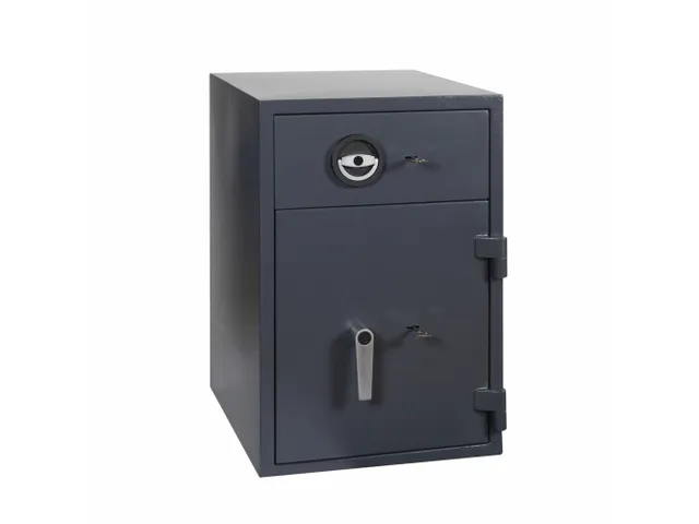 Salvus Tivoli 1S inbraakwerende Afstortkluis 67x44x55cm Grafietgrijs