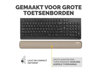 Polssteun Fellowes Breyta zand 6x47cm - 10
