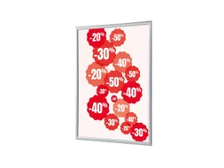 Kliklijst A1 complete set met print "Korting"