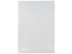 L-map, ft A4, PP 0.09mm, gekorreld, doos van 100 stuks