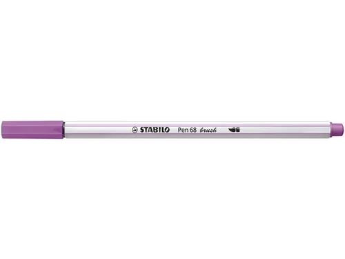 Brushstift STABILO Pen 568/60 pruimenpaars