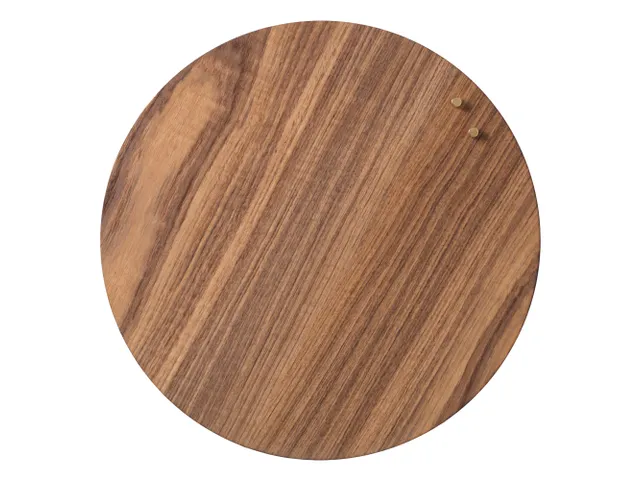 Glasmagneetbord Naga rond 45cmteak