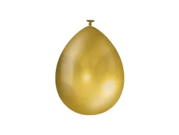 Ballonnen metallic 10 stuks goud