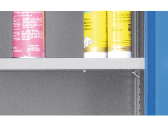 tablette en acier p. armoire murale lxP 400x300mm acier laqué RAL5010