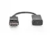 DisplayPort-adapterkabel type DP HDMI A M/F 0,2m m/vergrendelend UHD 4