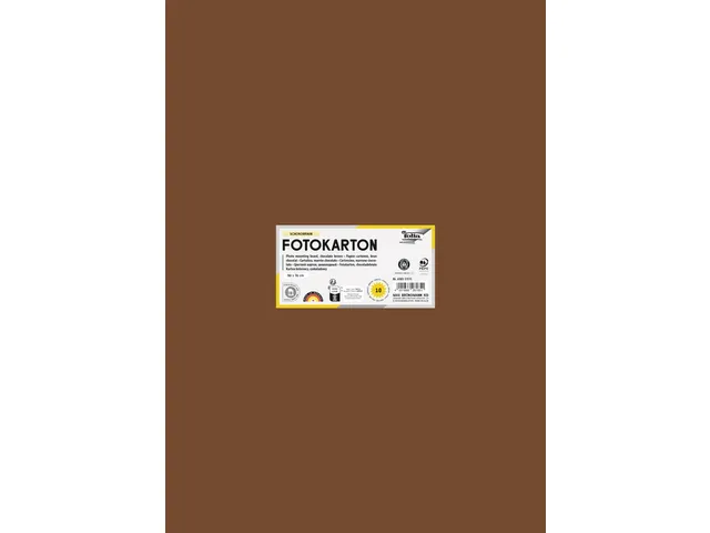 Fotokarton Folia 300gr 50x70cm 85 chocoladebruin
