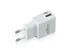 Oplader Green Mouse USB-C 1x en USB-A 1x wit blisterverpakking
