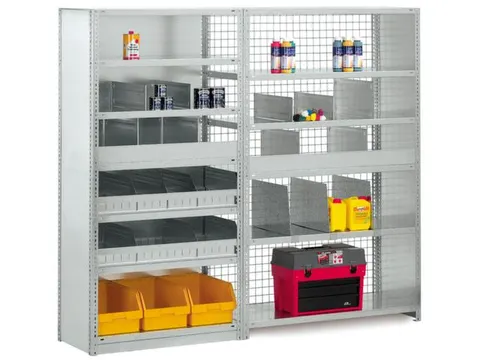 bureaupaneel,v. schroefstelling - basisveld,HxB 100x1000mm,staal