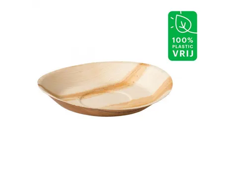 Depa Biodore bord, rond, Ø22cm, palmblad 100 Stuks