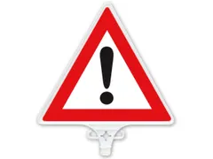 Bewegwijzeringsbord,V. Set Kettingstaanders,Uitroepteken