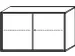 Armoire De Bureau,Finition Corps Graphit,Finition Face Avant