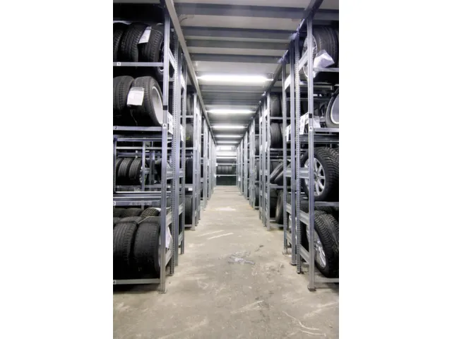 Rayonnage À Pneus Rayonnage De Base Hxlxp 2000X1560X435 Mm 3Niveaux