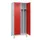 locker voor scheiding van kleding,HxBxD 1950x800x500mm,2vak