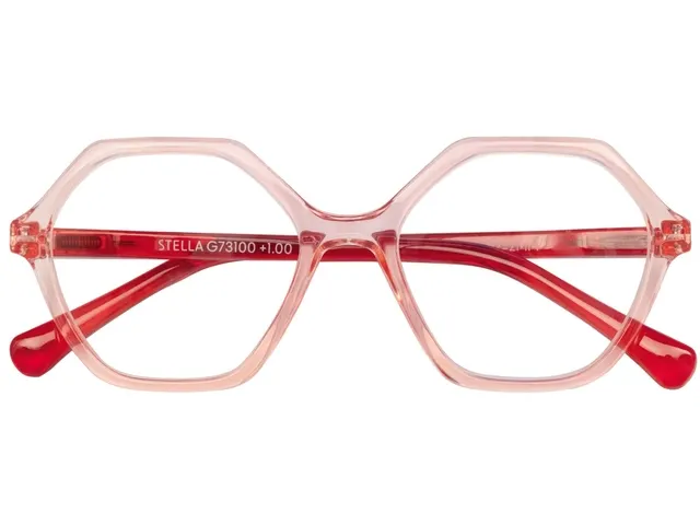 Leesbril I Need You Stella +2.50 dpt roze