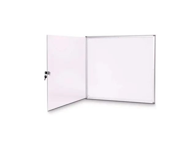 Vitrine murale intérieur MAULextraslim tableau blanc 6x A4 avec serru