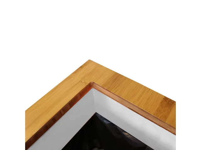 Afvalinzamelingsunit Lune Paxa Medium 34 Liter Wim Bamboe Grijs