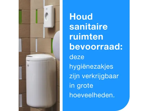 Dispenser Tork 566000 damesverbandzakjes B5 566000 wit