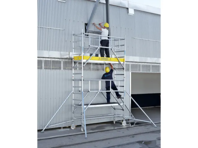 rolsteiger,werk H 5,3m,steiger H 4,6m,BxD 1800x750mm