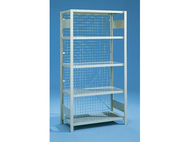 achterwand,v. inhaakstelling,HxB 3000x1000mm,rooster,MW 50x50mm
