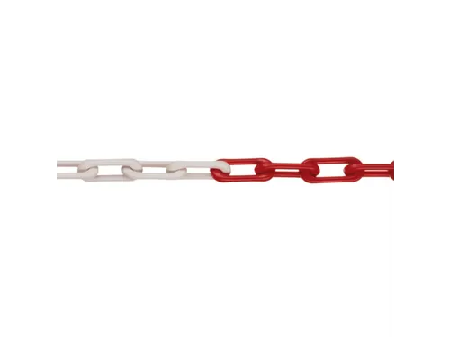 Afzetketting Nylon L 50M Breuklast 340Dn Rood/wit