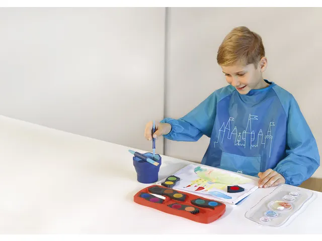 verfschort Faber-Castell blauw